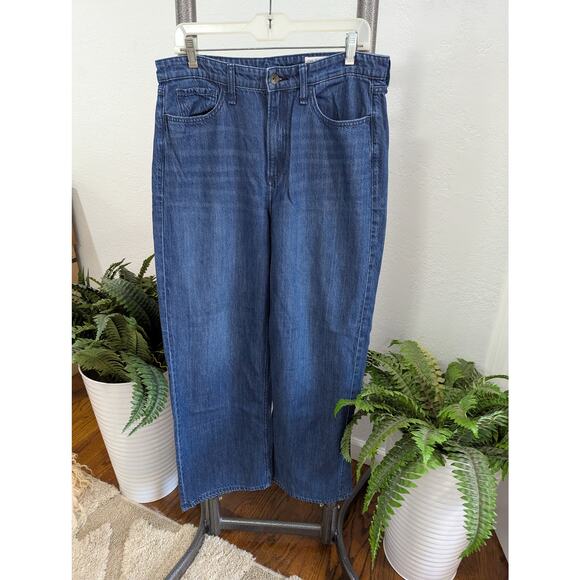 Rag & Bone Lori Mid-Rise Wide Legs Women's Jeans Pants Sz 29 - Picture 1 of 10